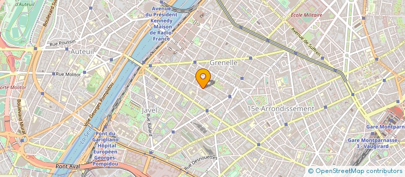 localisation de l'entreprise INOVGREEN à PARIS