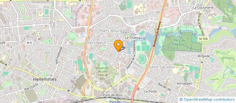 localisation de l'entreprise INOVI ATELIER CONSEIL à VILLENEUVE-D'ASCQ