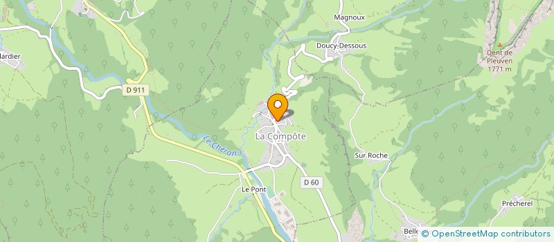 localisation de l'entreprise INOVIEMAC  LA COMPOTE