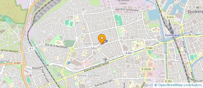 localisation de l'entreprise INOVIMO SP à DUNKERQUE