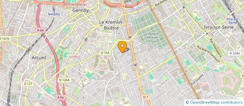 localisation de l'entreprise INOVITY  LE KREMLIN-BICETRE