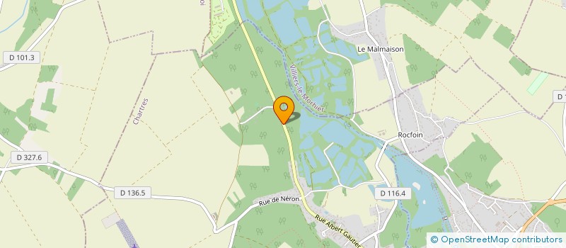 localisation de l'entreprise INOVO à PIERRES