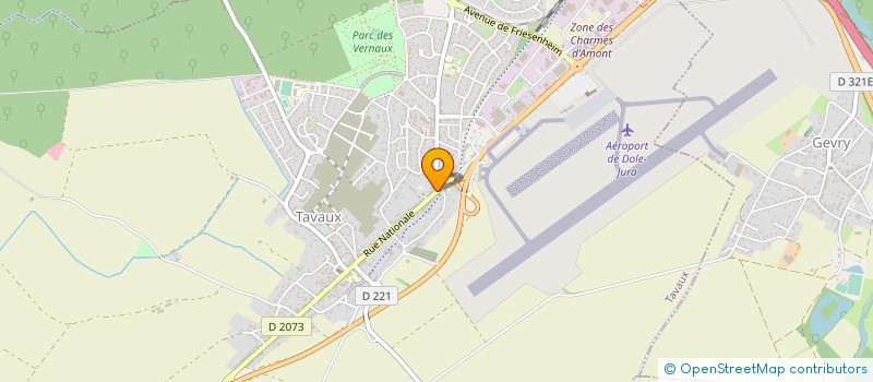 localisation de l'entreprise INOVYN FRANCE à TAVAUX