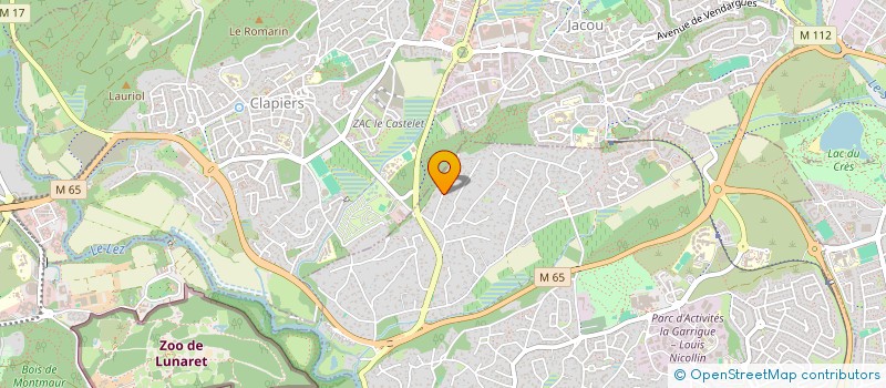 localisation de l'entreprise INOX à CASTELNAU-LE-LEZ