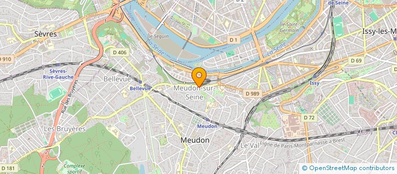 localisation de l'entreprise INOX & CO  MEUDON