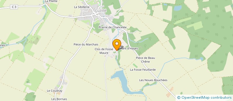 localisation de l'entreprise INOX SERVICES  LUZILLE