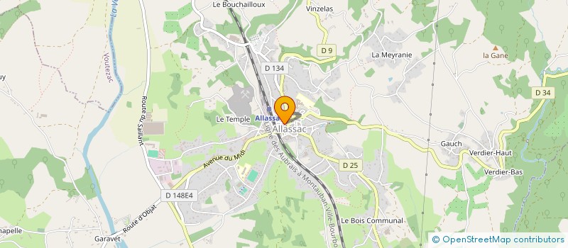 localisation de l'entreprise INOX TECHNI SERVICE à SAINT-VIANCE