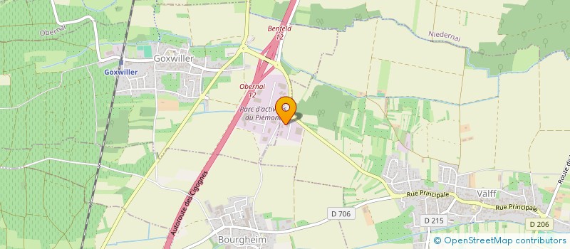 localisation de l'entreprise INOXONLINE  VALFF