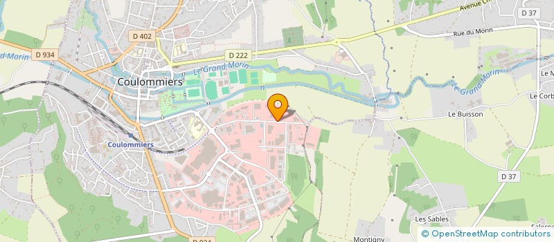 localisation de l'entreprise INOXTUBE à COULOMMIERS