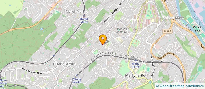 localisation de l'entreprise INOXTUBE FRANCE à MARLY-LE-ROI