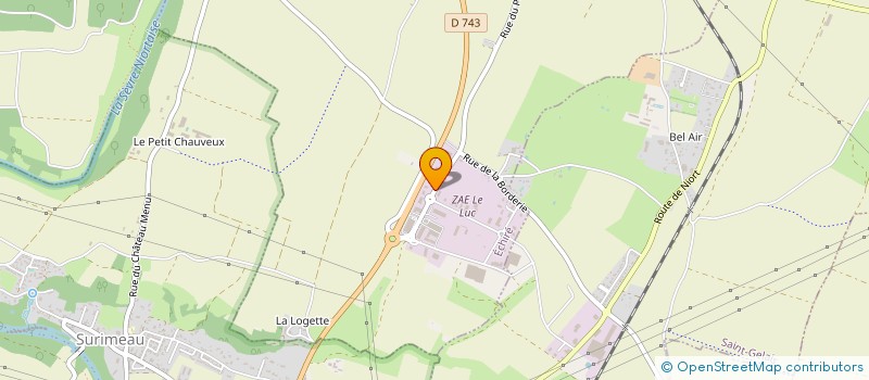 localisation de l'entreprise INOXYDABLE CONSULT  ECHIRE