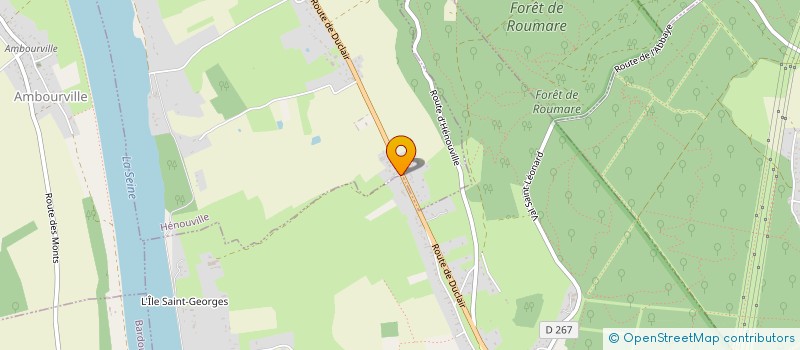 localisation de l'entreprise INOXYTABLE à SAINT-MARTIN-DE-BOSCHERVILLE