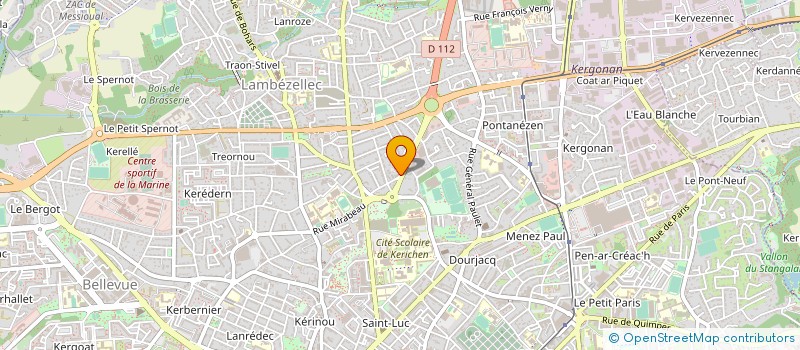 localisation de l'entreprise INOZEN EXPERTISE à BREST