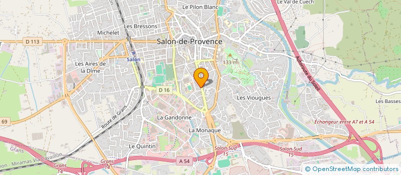 localisation de l'entreprise INP à SALON-DE-PROVENCE