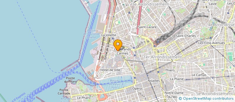 localisation de l'entreprise INPACK à MARSEILLE