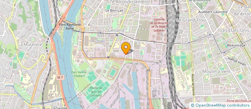 localisation de l'entreprise INPACT  LYON