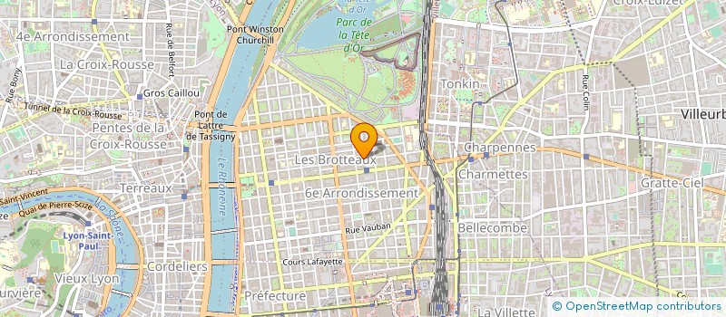 localisation de l'entreprise INPART à LYON