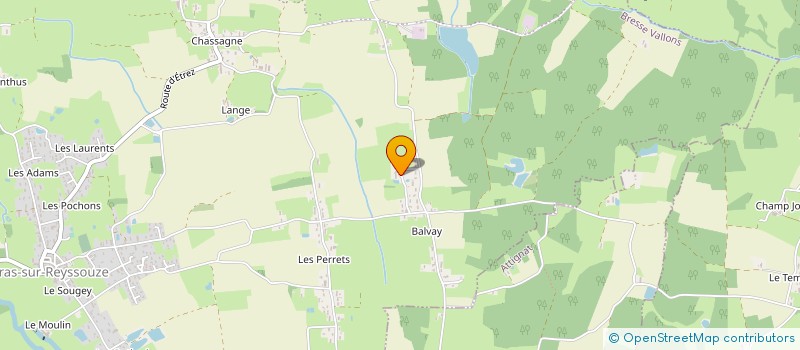 localisation de l'entreprise INPHONUM  BRESSE VALLONS