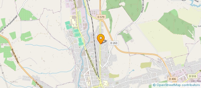 localisation de l'entreprise INPLAY  LISIEUX