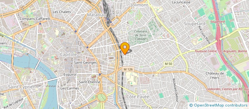 localisation de l'entreprise INPOURTOUS à TOULOUSE