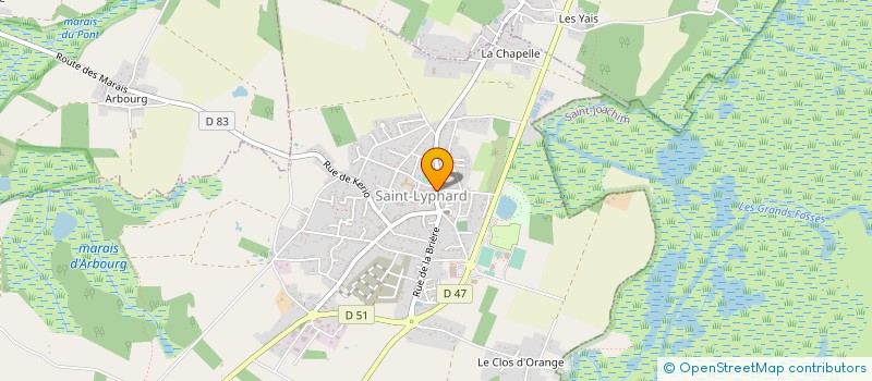 localisation de l'entreprise INPROKIMEDE  SAINT-LYPHARD