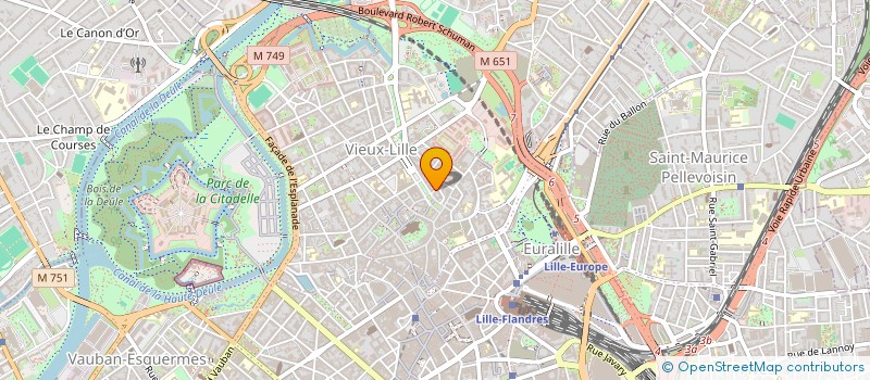 localisation de l'entreprise INPULSE  LILLE