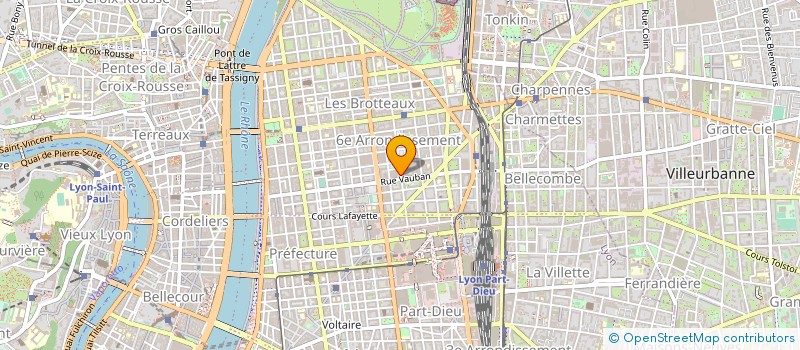 localisation de l'entreprise INPUT IP à LYON