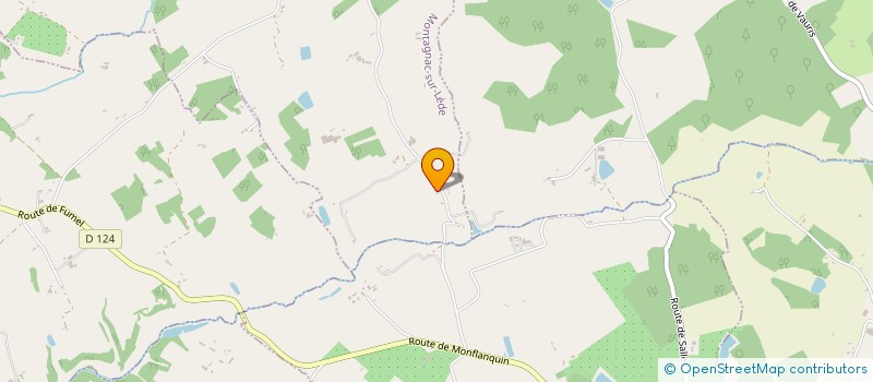 localisation de l'entreprise INQUIMBERT  MONTAGNAC-SUR-LEDE