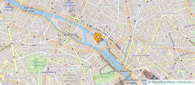 localisation de l'entreprise INRIO  PARIS