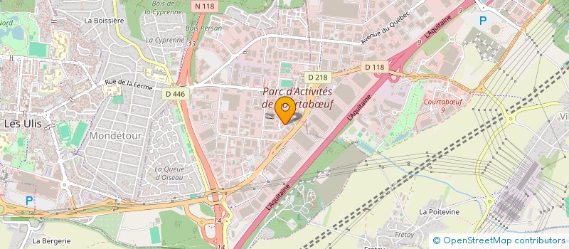 localisation de l'entreprise INS à LES ULIS