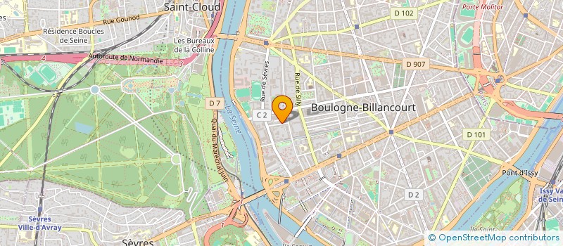 localisation de l'entreprise INS à BOULOGNE-BILLANCOURT