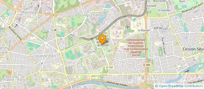 localisation de l'entreprise INS'INDIA à RENNES
