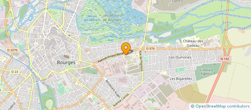 localisation de l'entreprise INSA'BRASSE à BOURGES