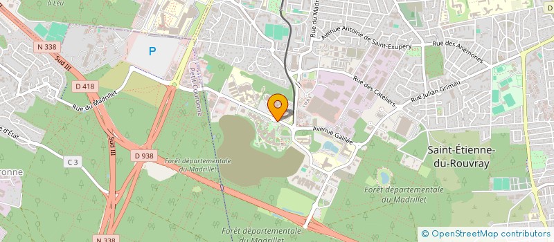 localisation de l'entreprise INSA ROUEN RACING  SAINT-ETIENNE-DU-ROUVRAY