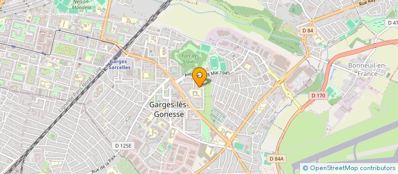 localisation de l'entreprise INSAF à GARGES-LES-GONESSE