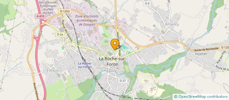 localisation de l'entreprise INSALACO-MUNOZ  LA ROCHE-SUR-FORON