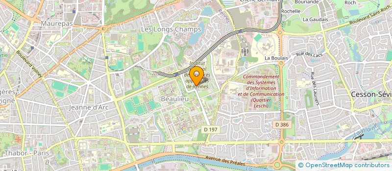 localisation de l'entreprise INSALON  RENNES