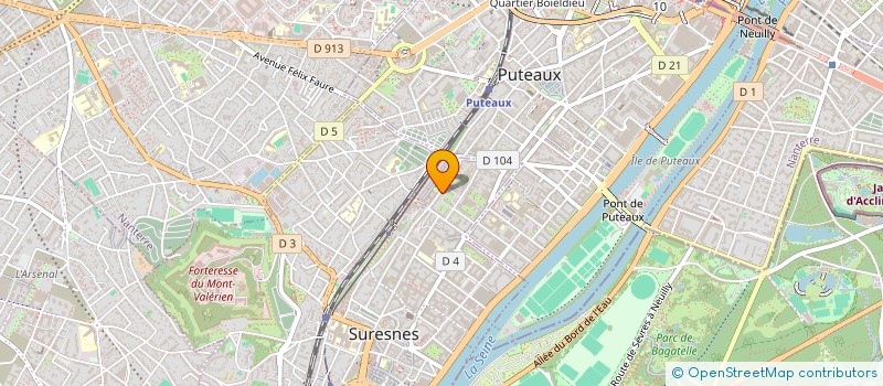 localisation de l'entreprise INSAMA TRANSPORT à SURESNES