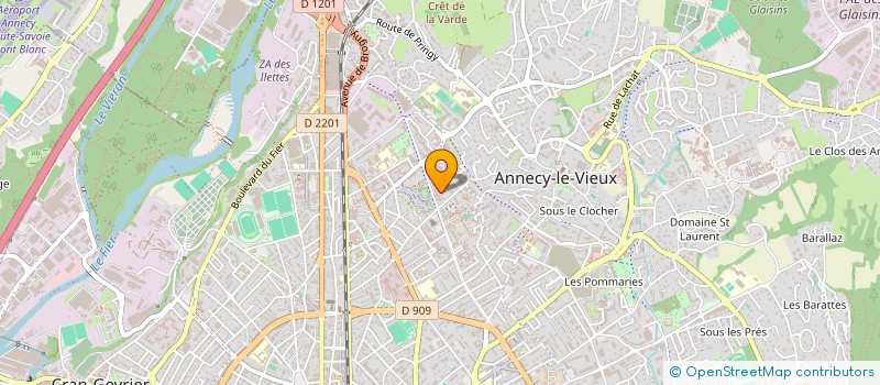 localisation de l'entreprise INSANE CONSEIL à ANNECY