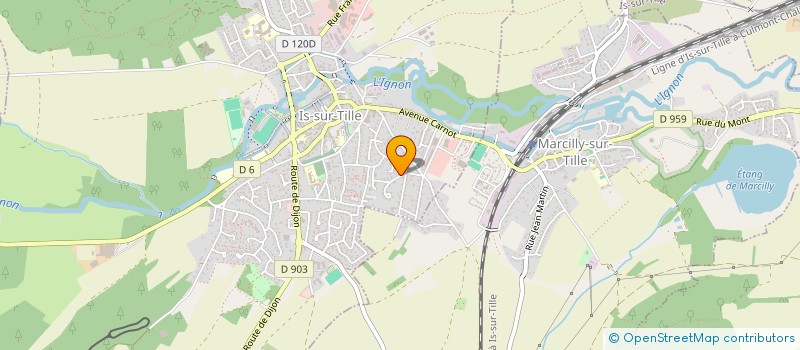 localisation de l'entreprise INSANIA  IS-SUR-TILLE