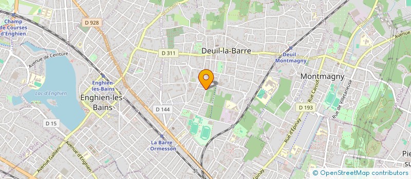 localisation de l'entreprise INSAT à DEUIL-LA-BARRE