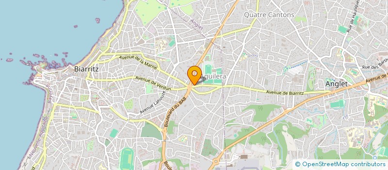 localisation de l'entreprise INSAUSTI CONSEIL à BIARRITZ