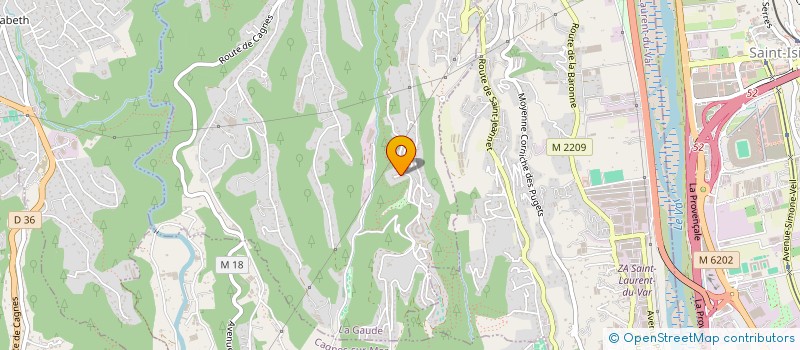 localisation de l'entreprise INSAYAKA  LA GAUDE