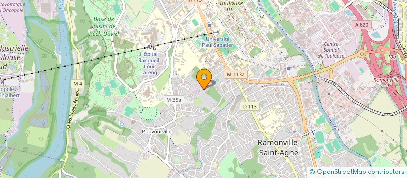 localisation de l'entreprise INSECTES DU MONDE  TOULOUSE