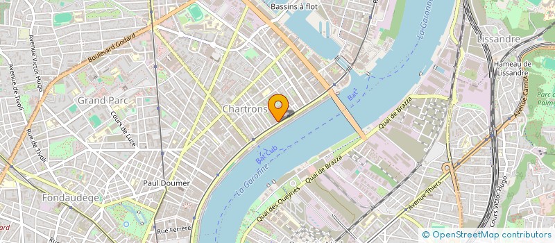 localisation de l'entreprise INSEEC CONSEIL - BORDEAUX à BORDEAUX