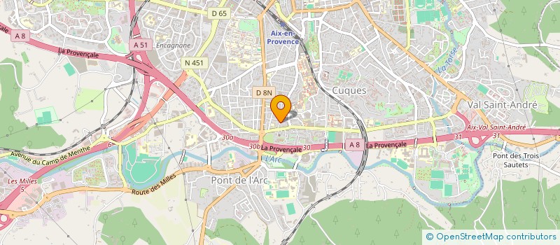 localisation de l'entreprise INSEED à AIX-EN-PROVENCE