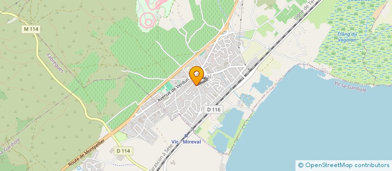 localisation de l'entreprise INSEIL  MIREVAL