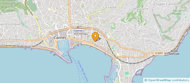 localisation de l'entreprise INSEL  CANNES