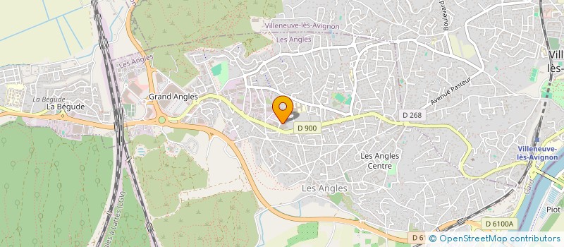 localisation de l'entreprise INSELL  LES ANGLES