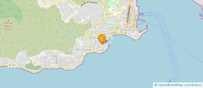 localisation de l'entreprise INSEME à AJACCIO